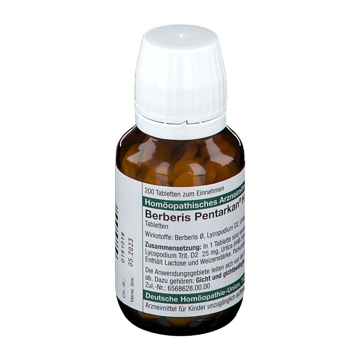 Berberis Pentarkan H Tabletten 200 St