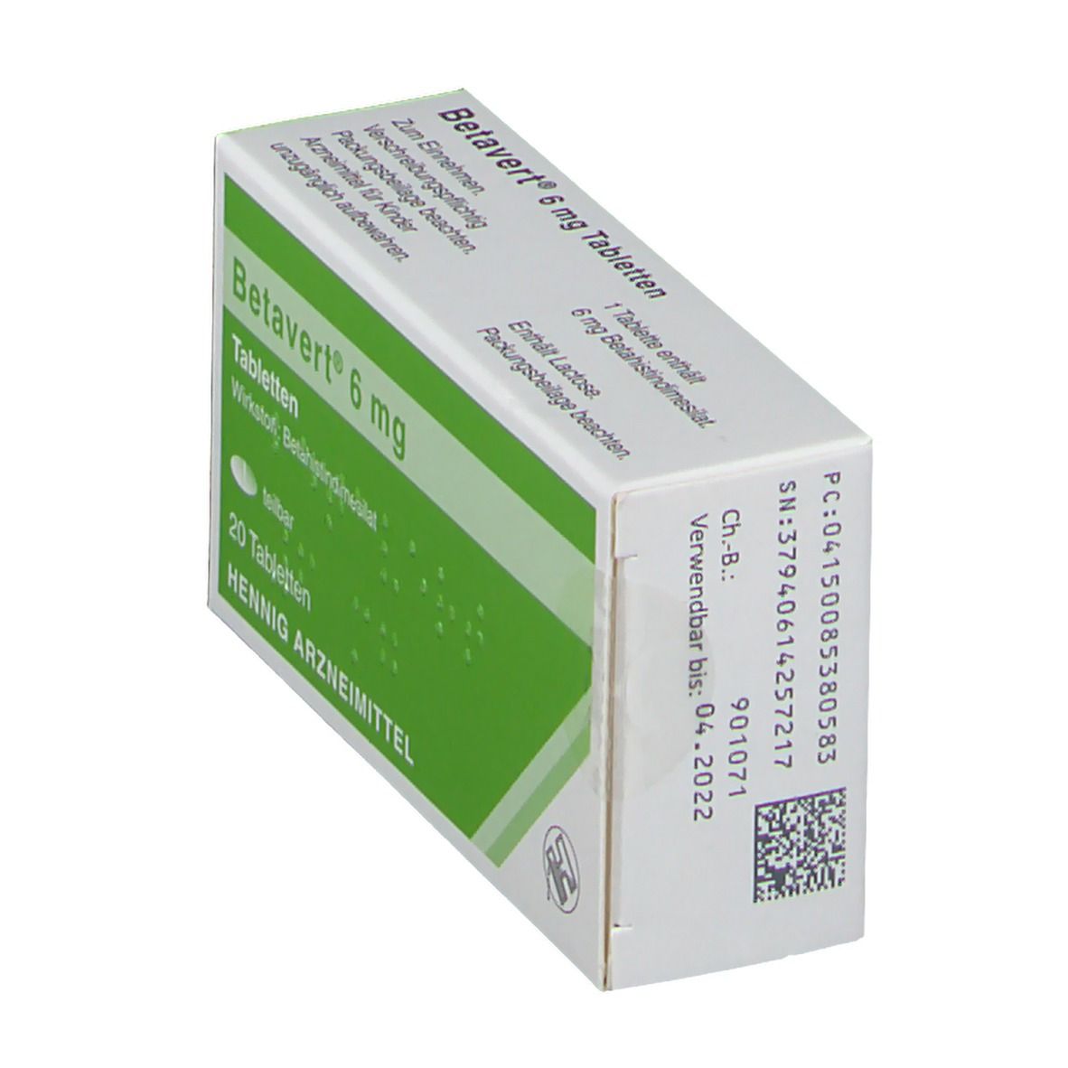 Betavert® 6 mg
