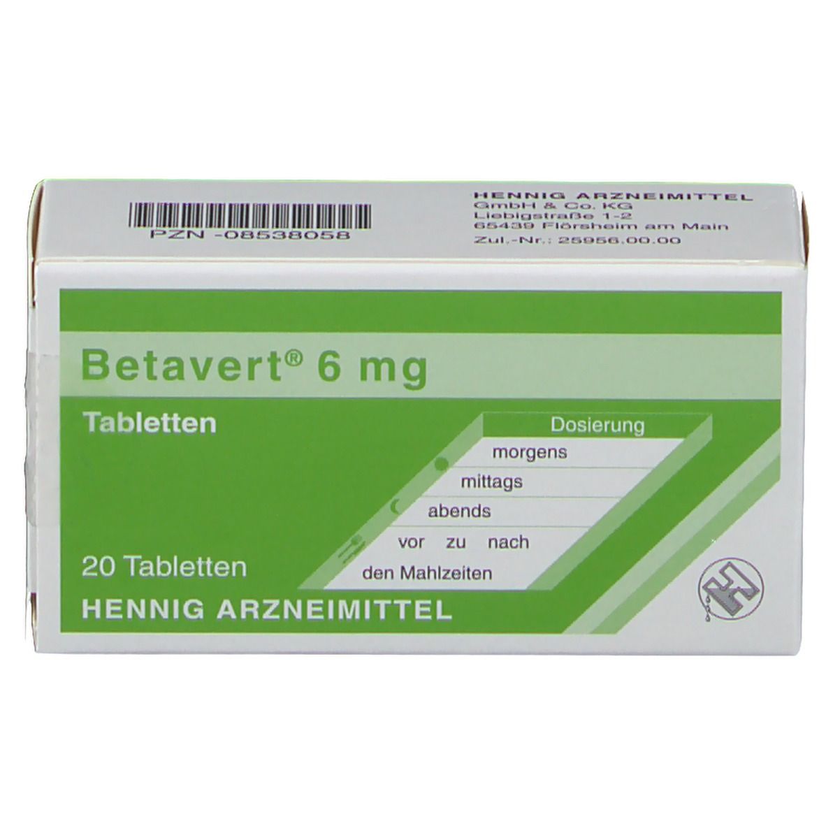Betavert® 6 mg