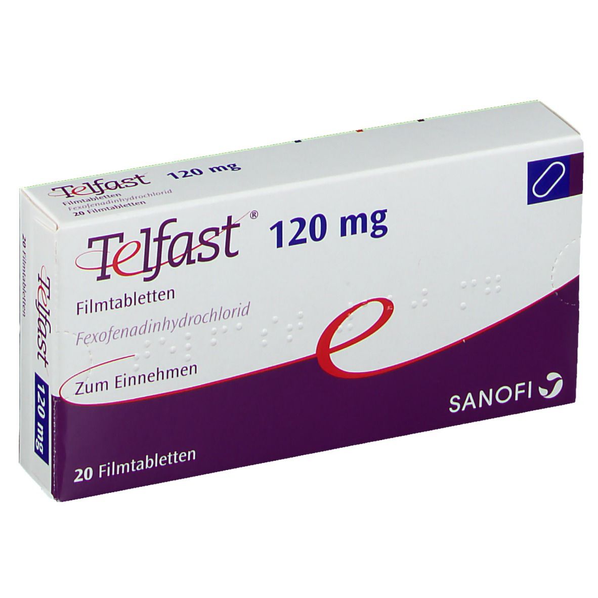 Telfast 120 mg Filmtabletten 20 St