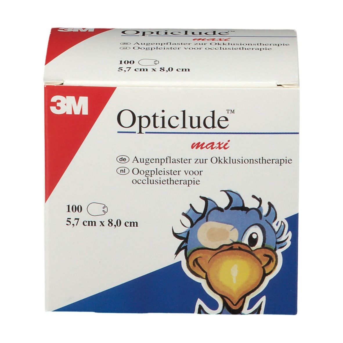 3M™ Opticlude™ Standard Hautfarben maxi