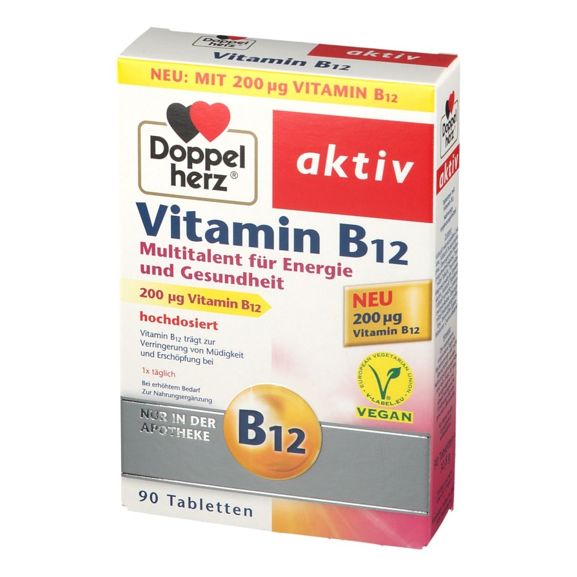 Doppelherz® Aktiv Vitamin B12 90 St - Shop-apotheke.at