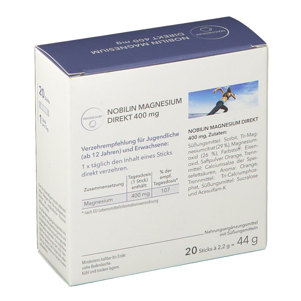 Nobilin Magnesium Direkt 400 mg