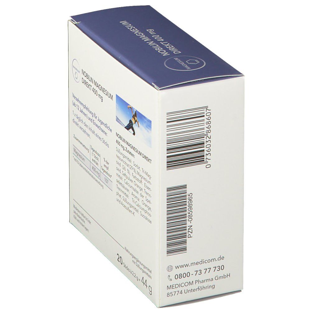 Nobilin Magnesium Direkt 400 mg