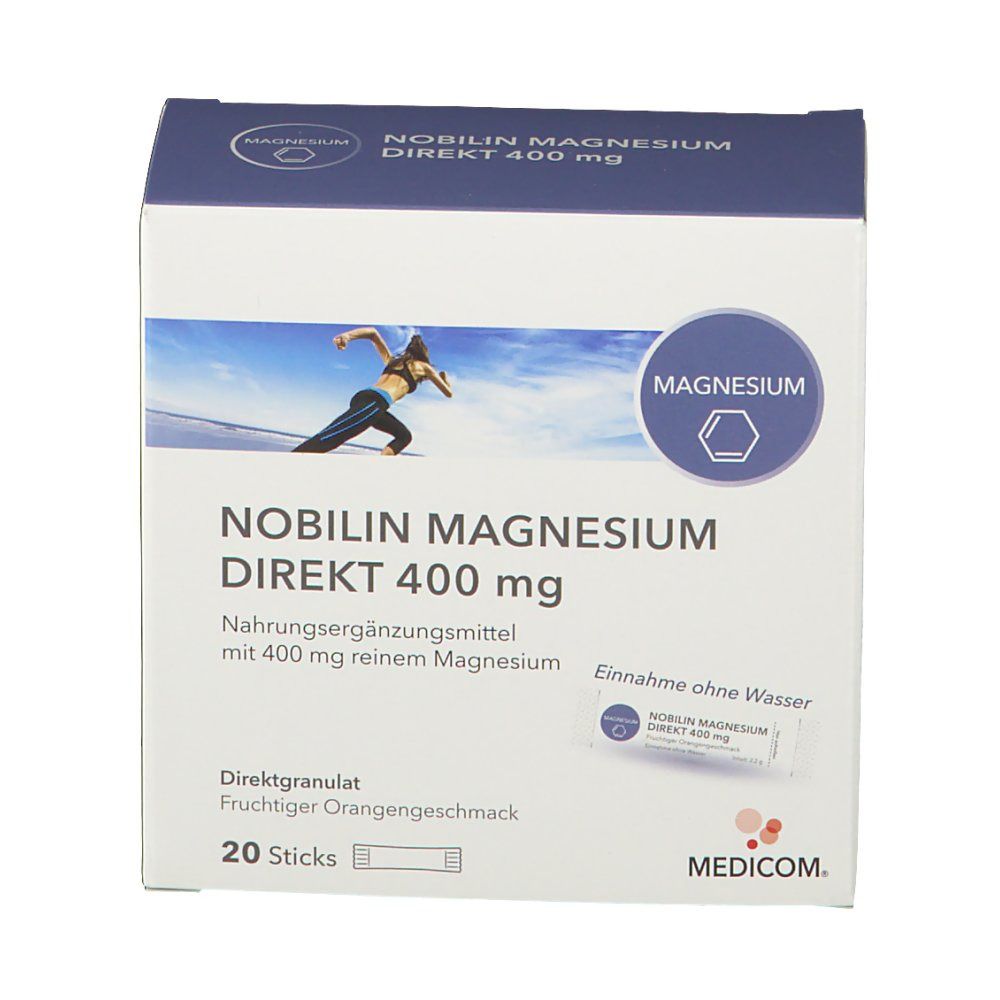 Nobilin Magnesium Direkt 400 mg