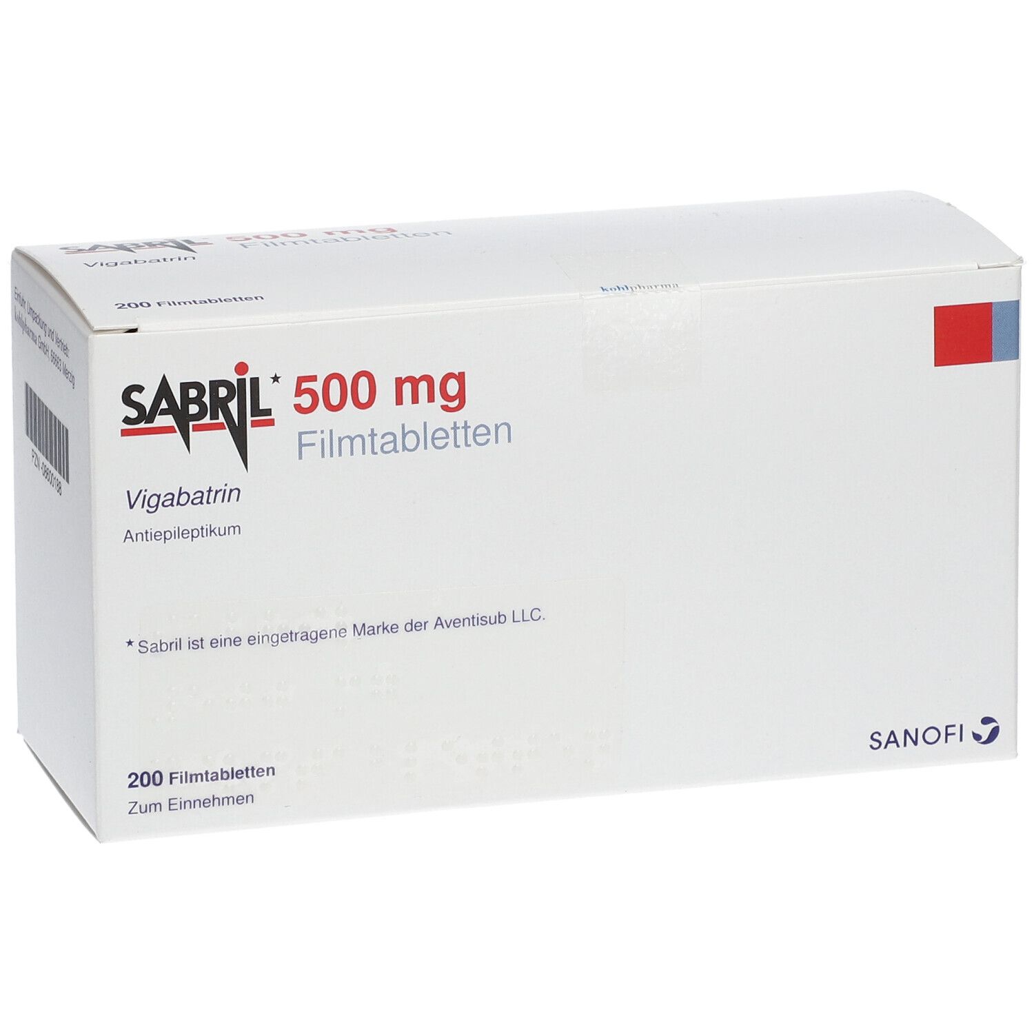 Sabril 500 mg