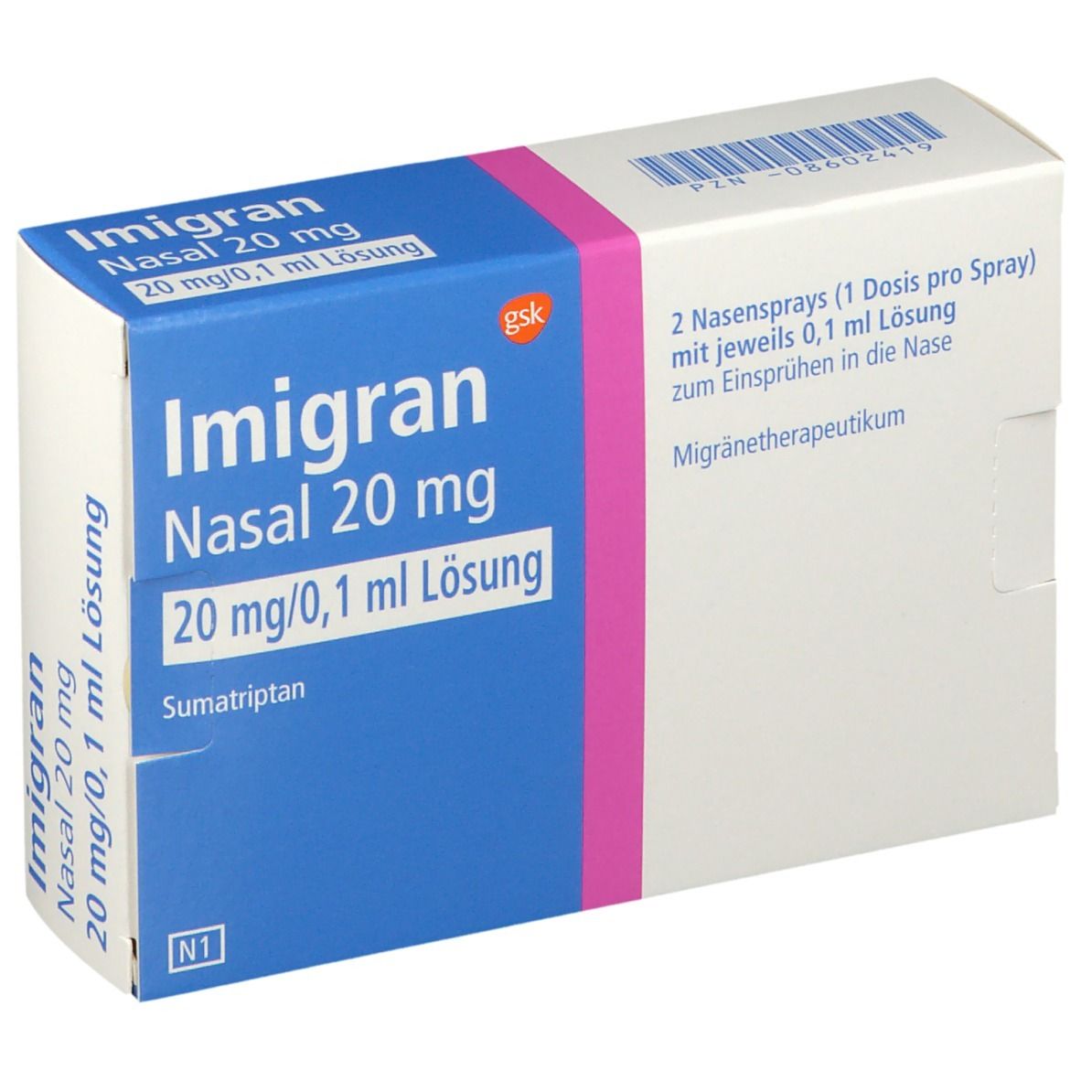 Imigran Nasal 20 mg