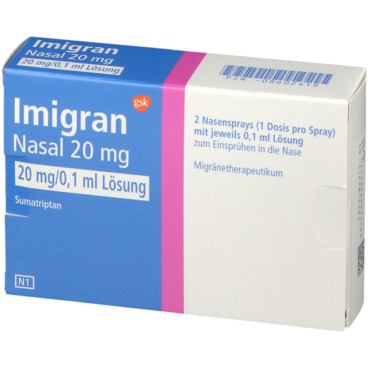 Imigran Nasal 20 mg