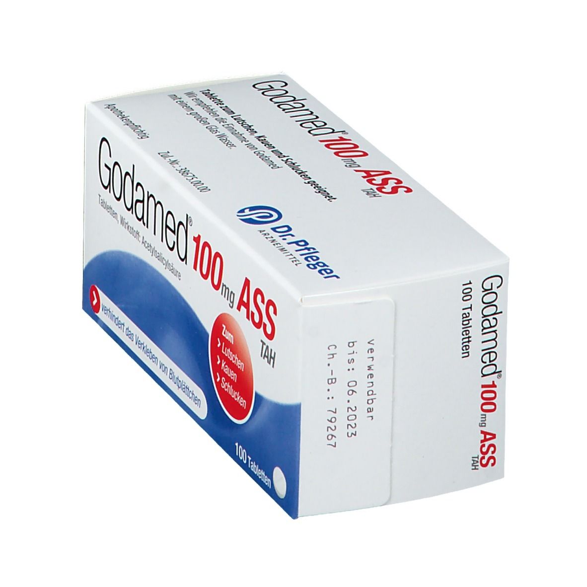 Godamed® 100 mg ASS TAH 100 St - Shop Apotheke