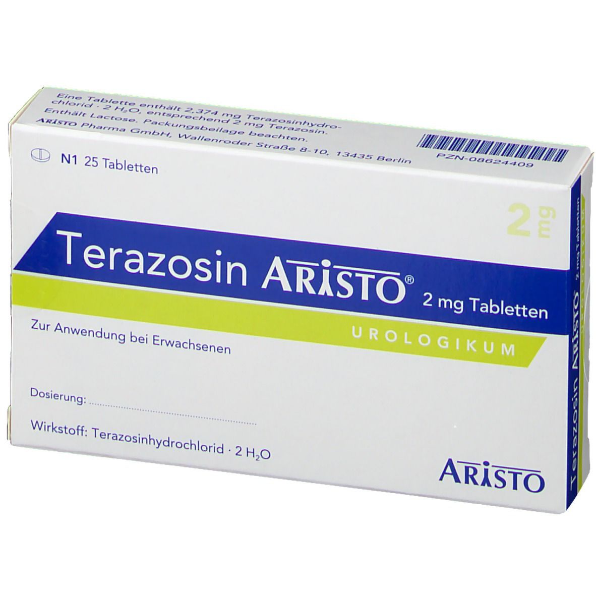 Terazosin Aristo® 2 mg
