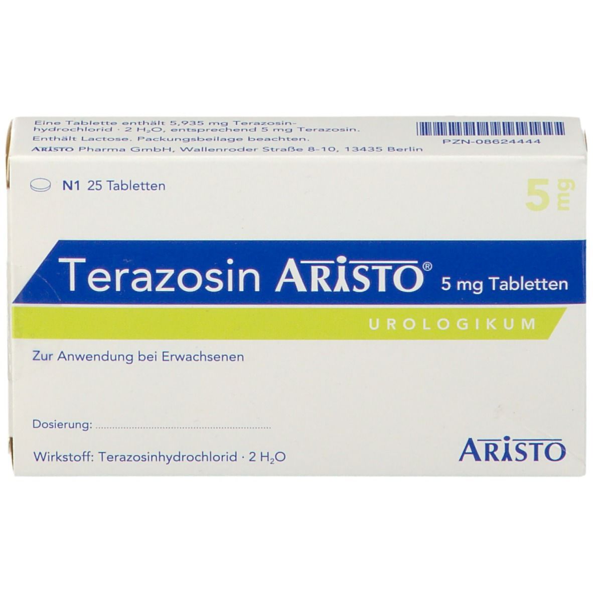 Terazosin Aristo® 5 mg
