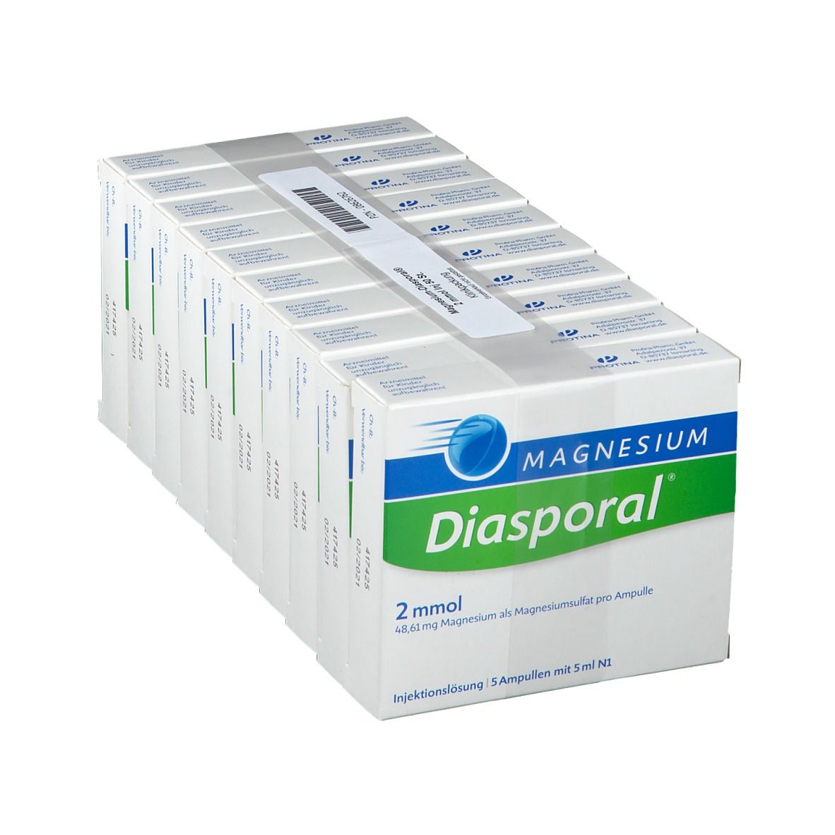 Magnesium-Diasporal® 2 mmol Injektionslösung