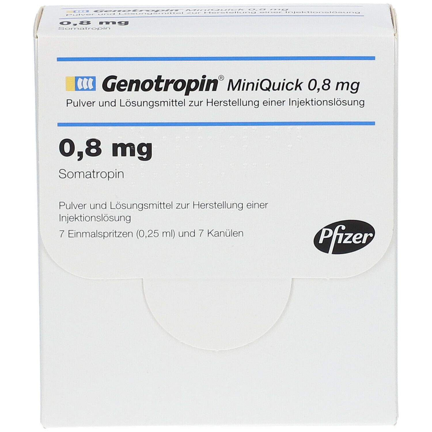 Genotropin® MiniQuick 0,8 mg