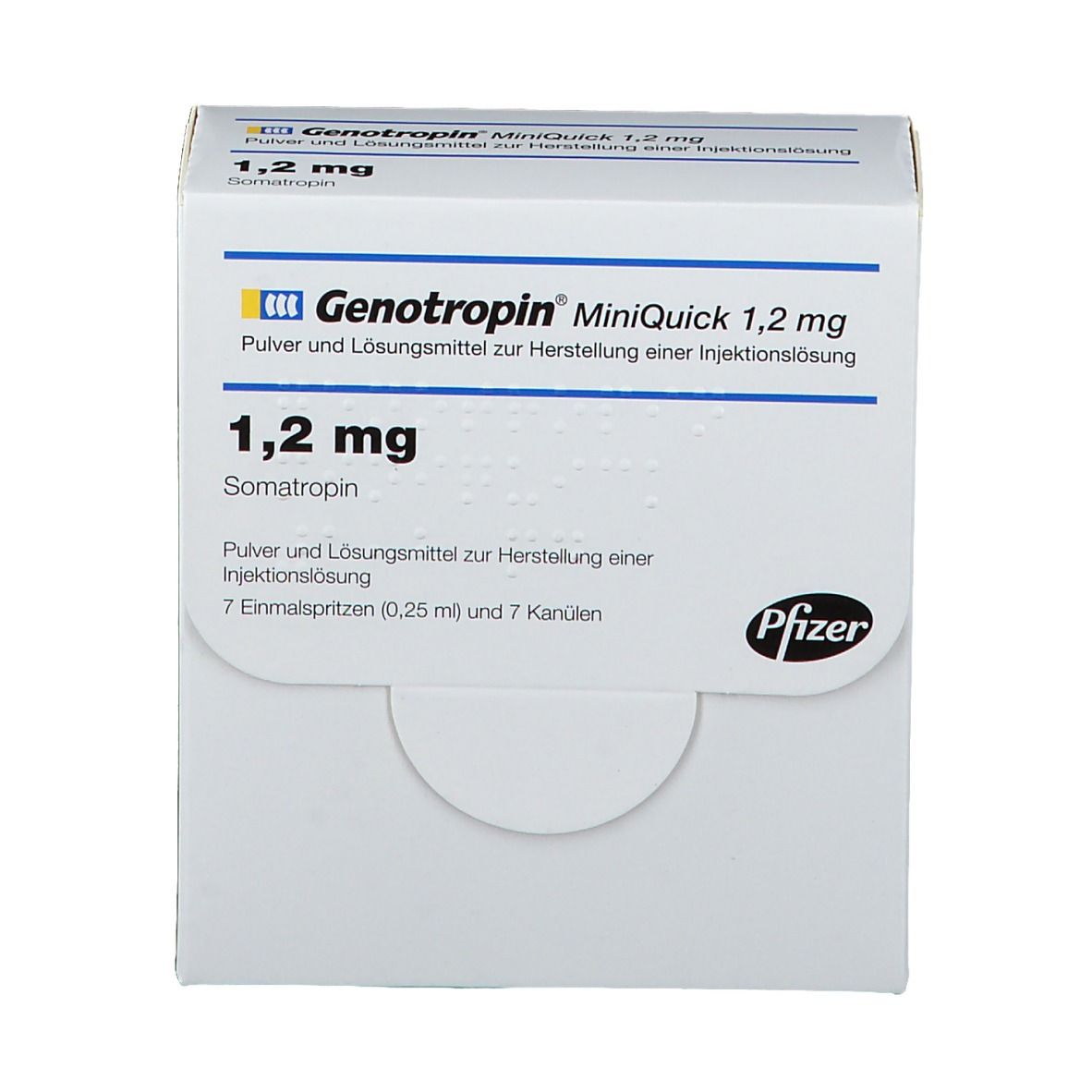 Genotropin® MiniQuick 1,2 mg