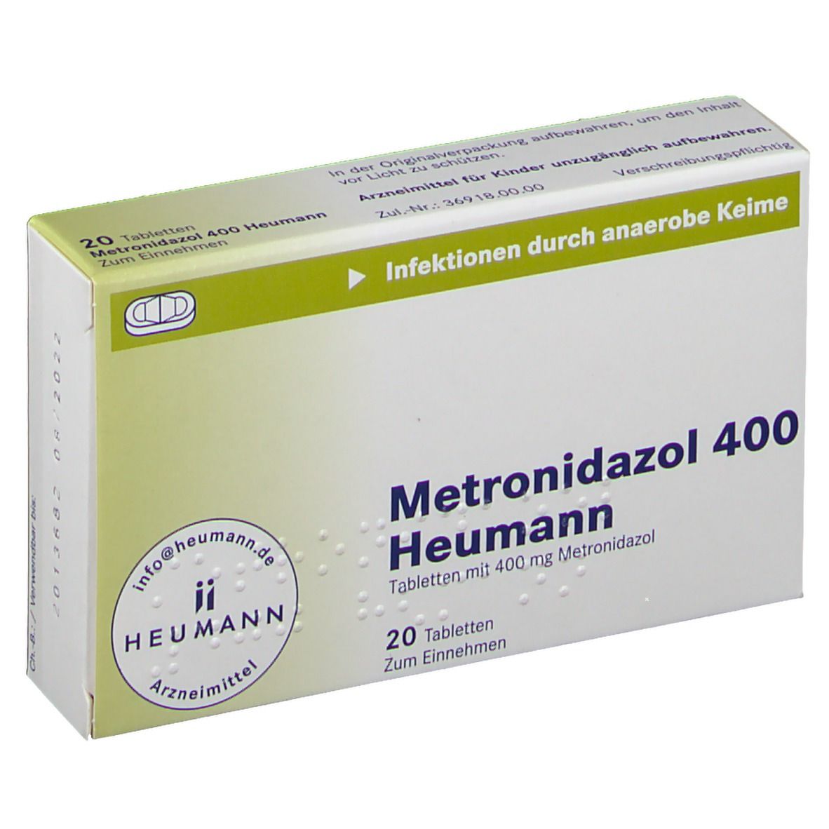 Metronidazol 400 Heumann