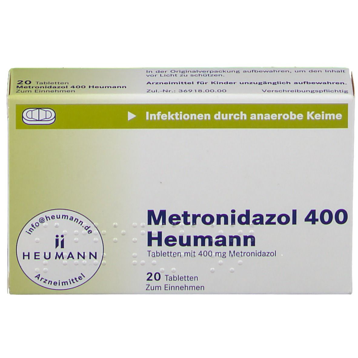 Metronidazol 400 Heumann