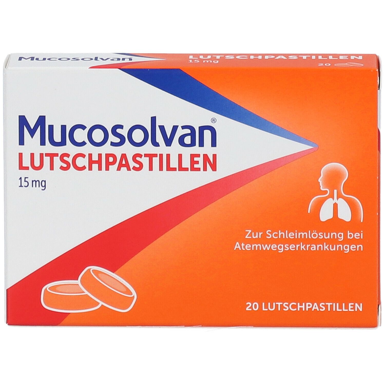 MUCOSOLVAN Lutschpastillen, Schleimlöser bei Husten