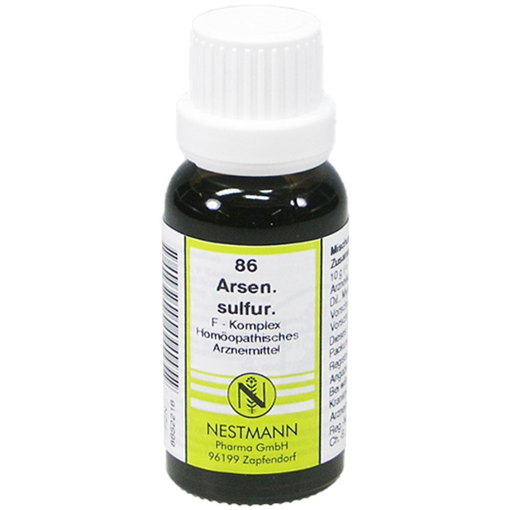 Arsenicum sulfuricum F 86 Komplex Dilution