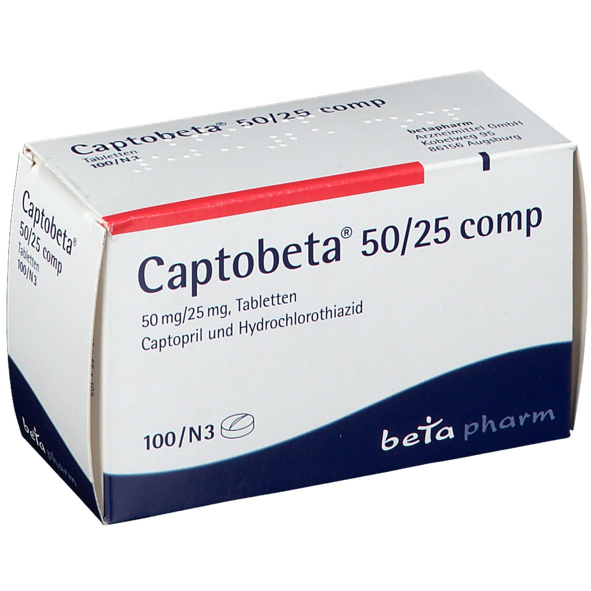 Captobeta® 50/25 comp