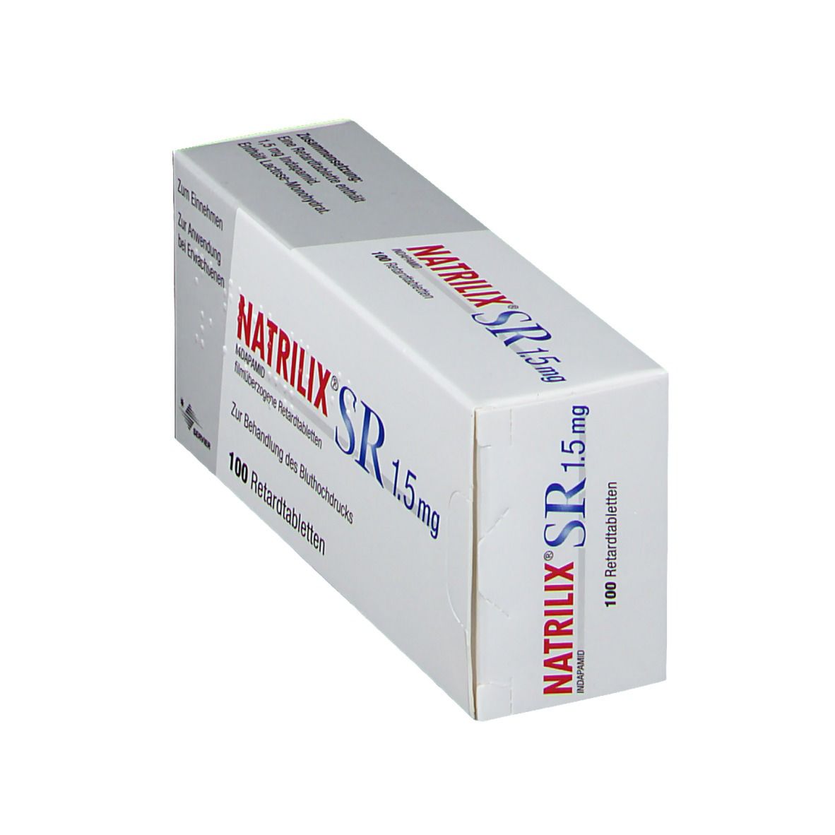 Natrilix SR 1,5 mg Retardtabletten 100 St Retard-Tabletten