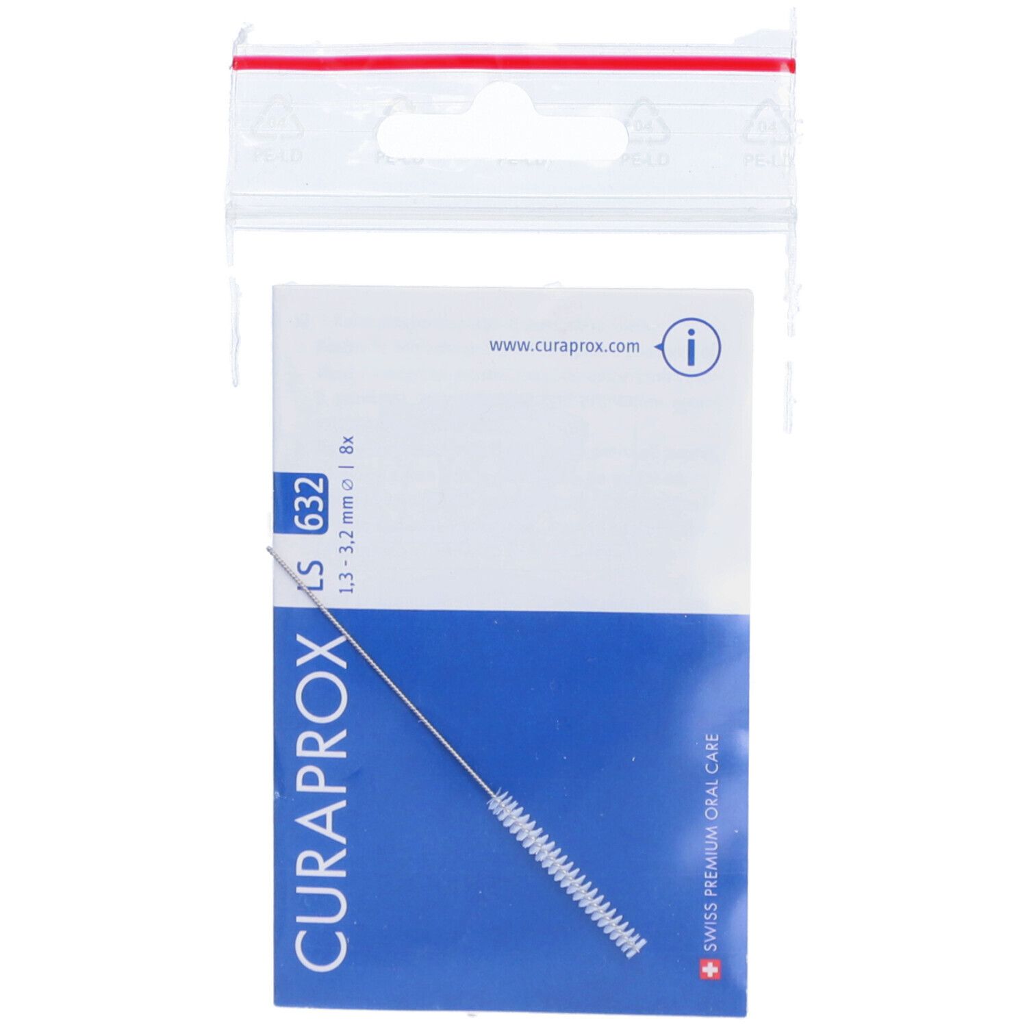 Curaprox® Interdentalbürsten LS 632 1,3 - 3,2 mm