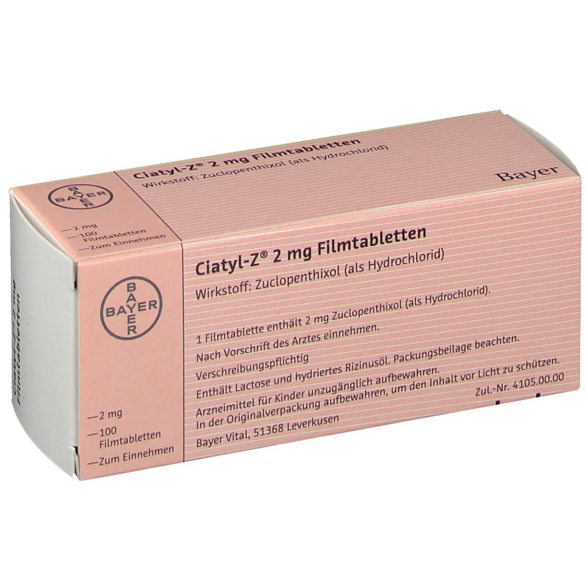 Ciatyl-Z® 2 mg