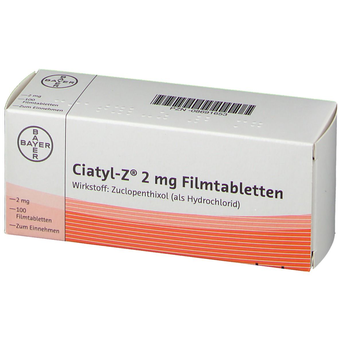 Ciatyl-Z® 2 mg