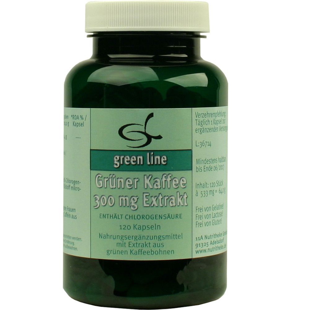 green line Grüner Kaffee 300 mg