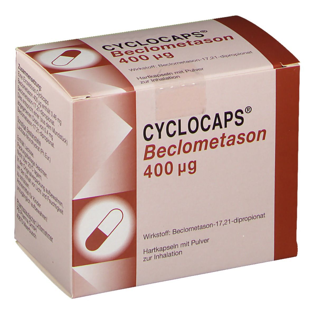 Cyclocaps Beclometason 400ug Inh.Kaps.+Cycloh.