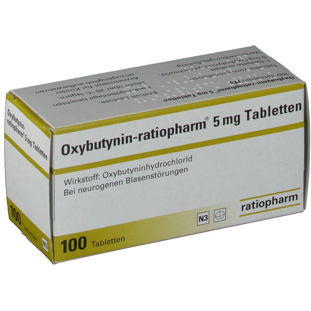 Oxybutynin-ratiopharm® 5 mg
