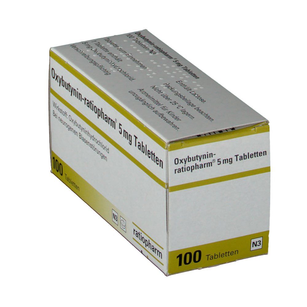 Oxybutynin-ratiopharm® 5 mg