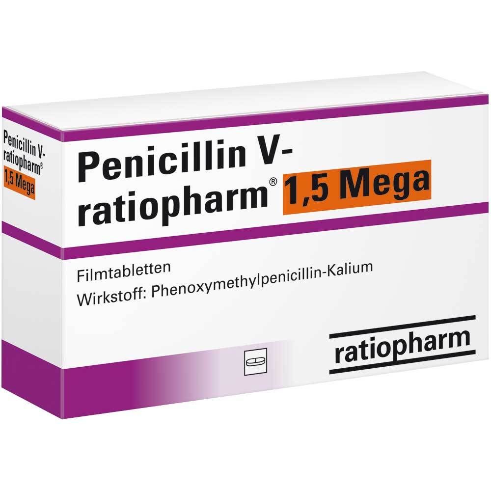 Penicillin V-ratiopharm® 1,5 Mega