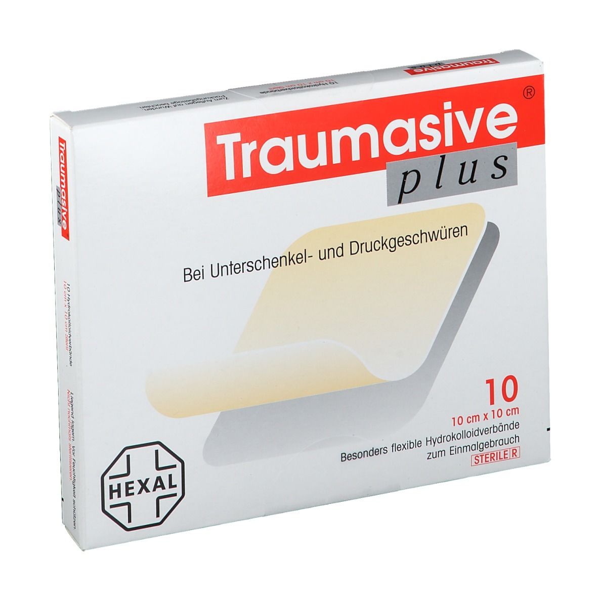 Traumasive® plus 10 x 10 cm Hydrokolloidverband