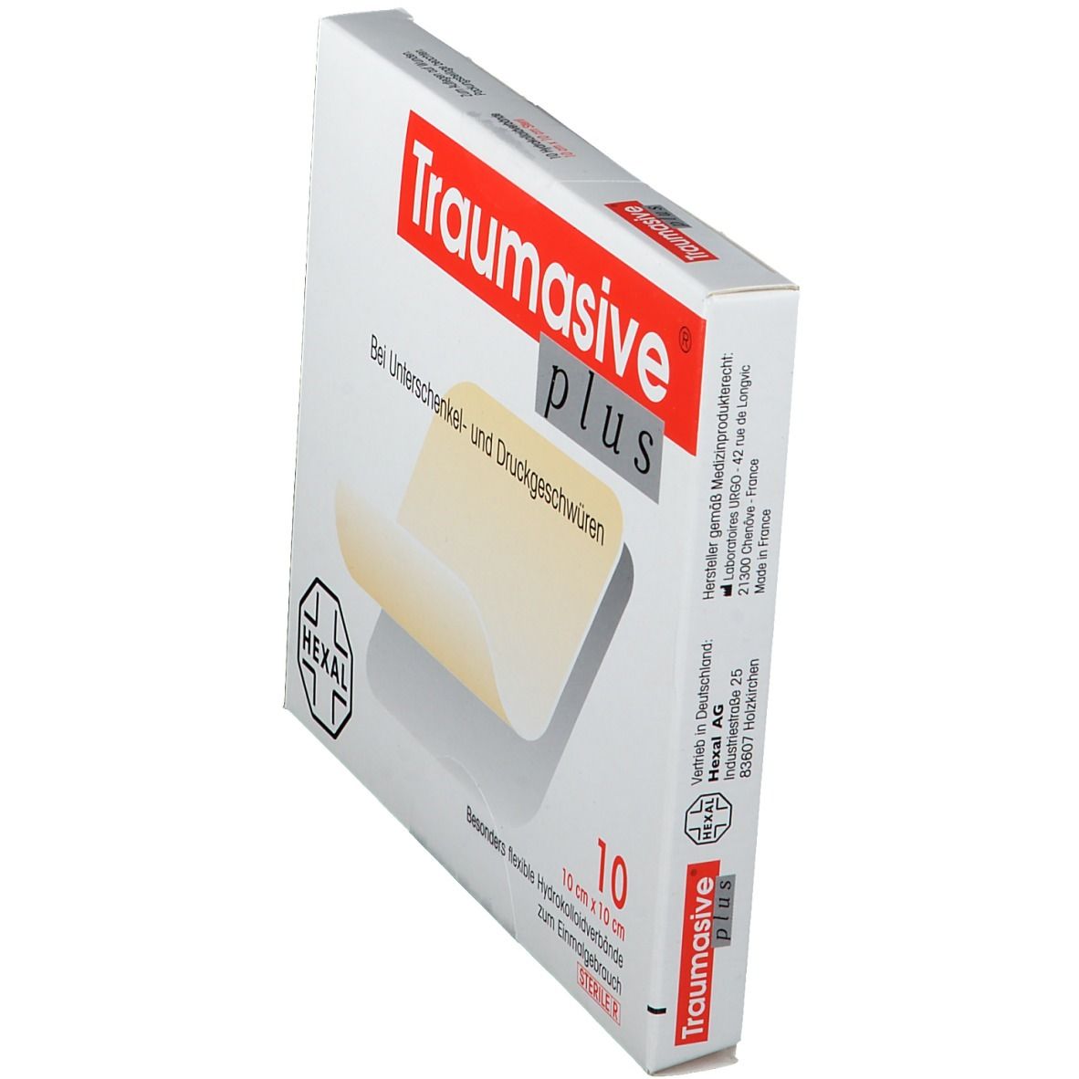 Traumasive® plus 10 x 10 cm Hydrokolloidverband