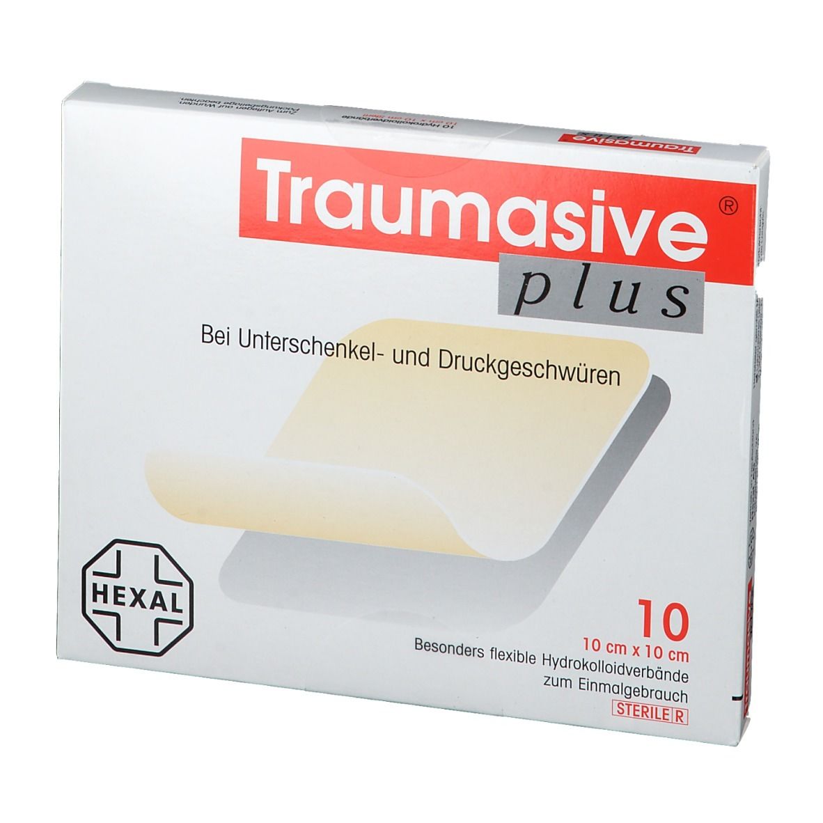 Traumasive® plus 10 x 10 cm Hydrokolloidverband