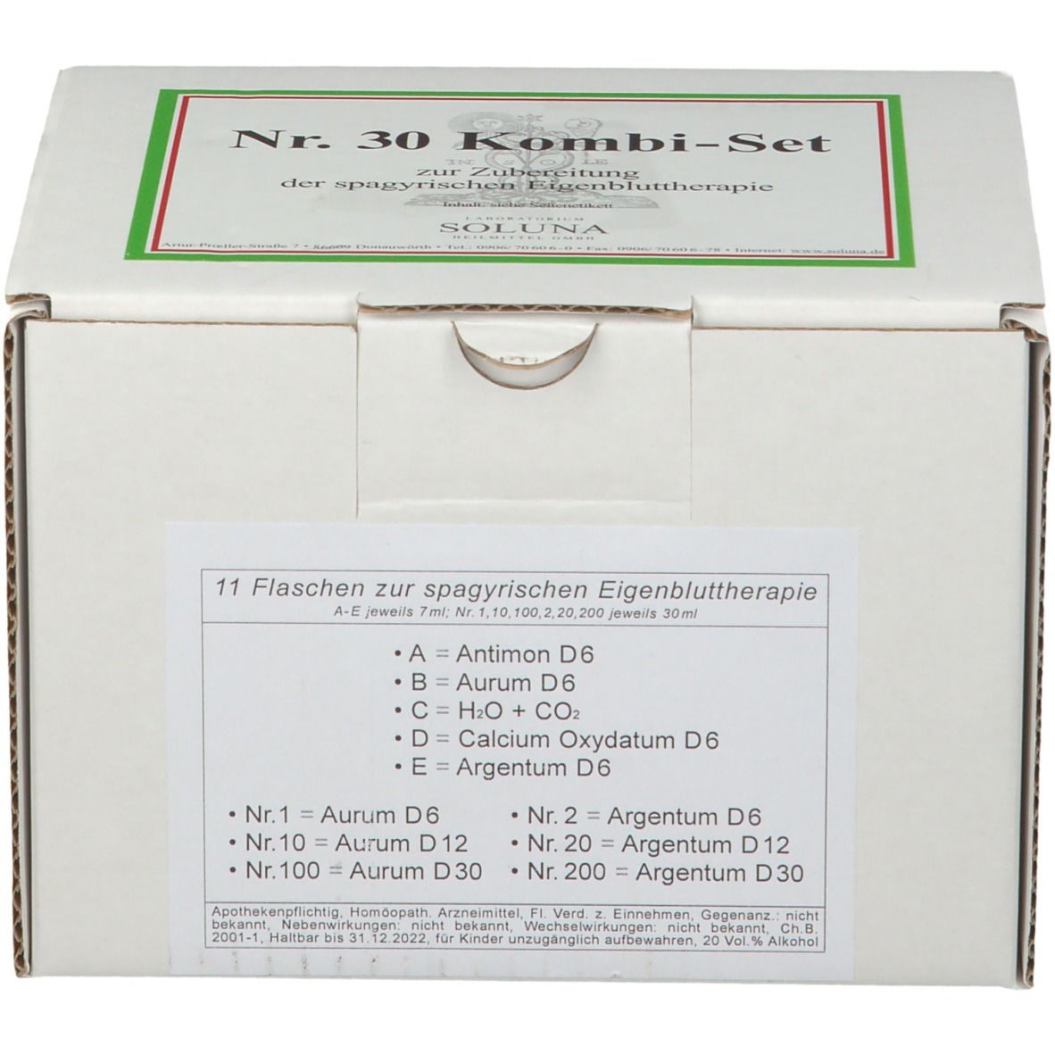SOLUNA Nr. 30 Kombi-Set