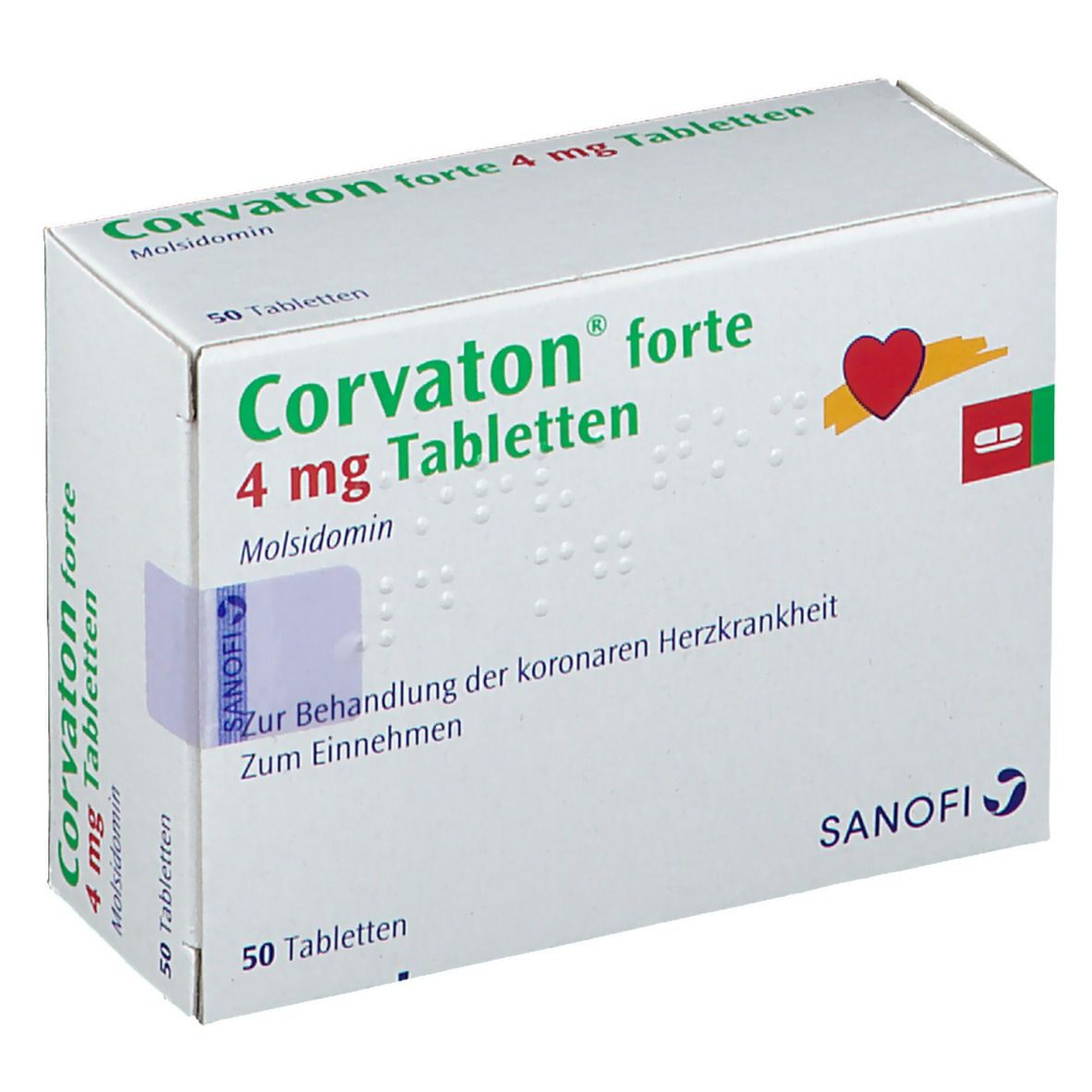 Corvaton forte 4 mg Tabletten 50 St