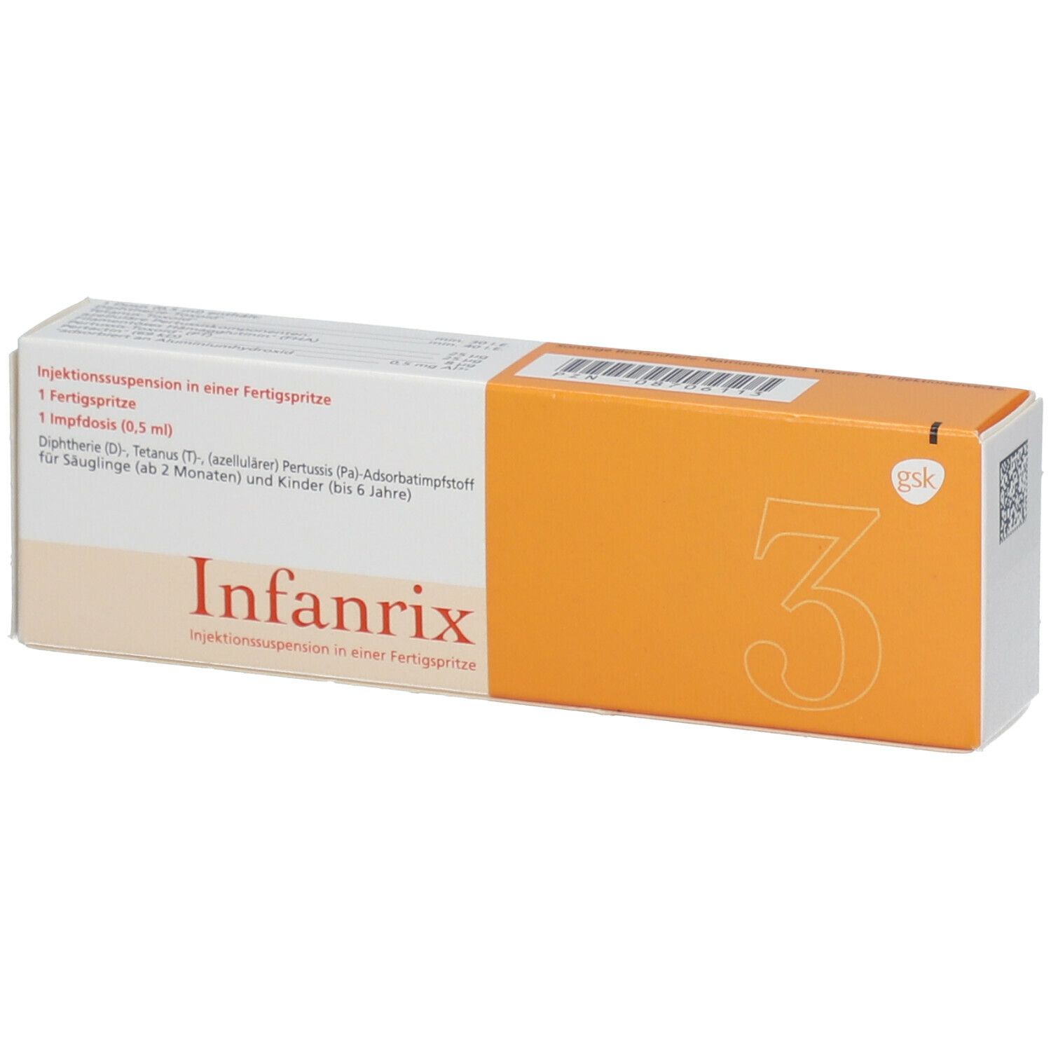 Infanrix Injektionssuspension 1x0,5 ml