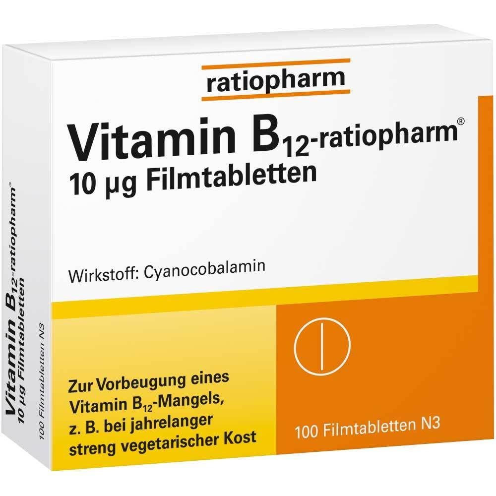 Vitamin-B12-ratiopharm® 10 µg Filmtabletten