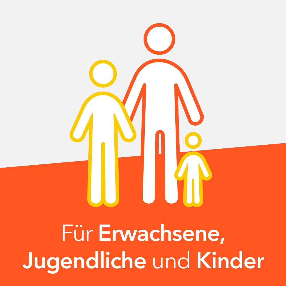 Strichmännchen-Familie. Text: Für Erwachsene, Jugendliche und Kinder.