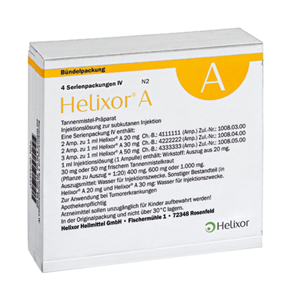 Helixor® A Serienpackung IV