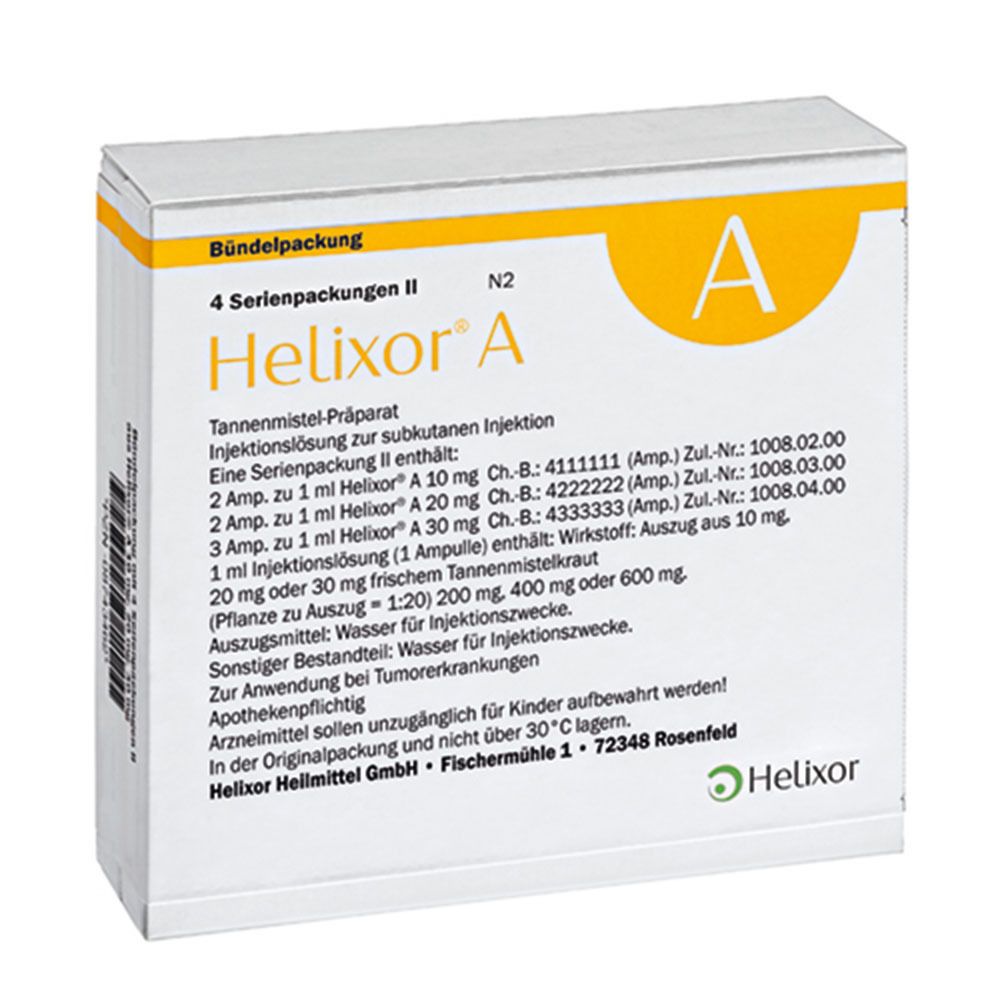 Helixor® A Serienpackung II