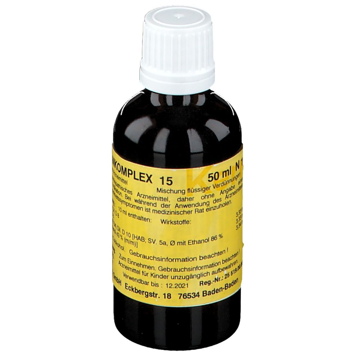 Meridiankomplex 15 Mischung 50 ml