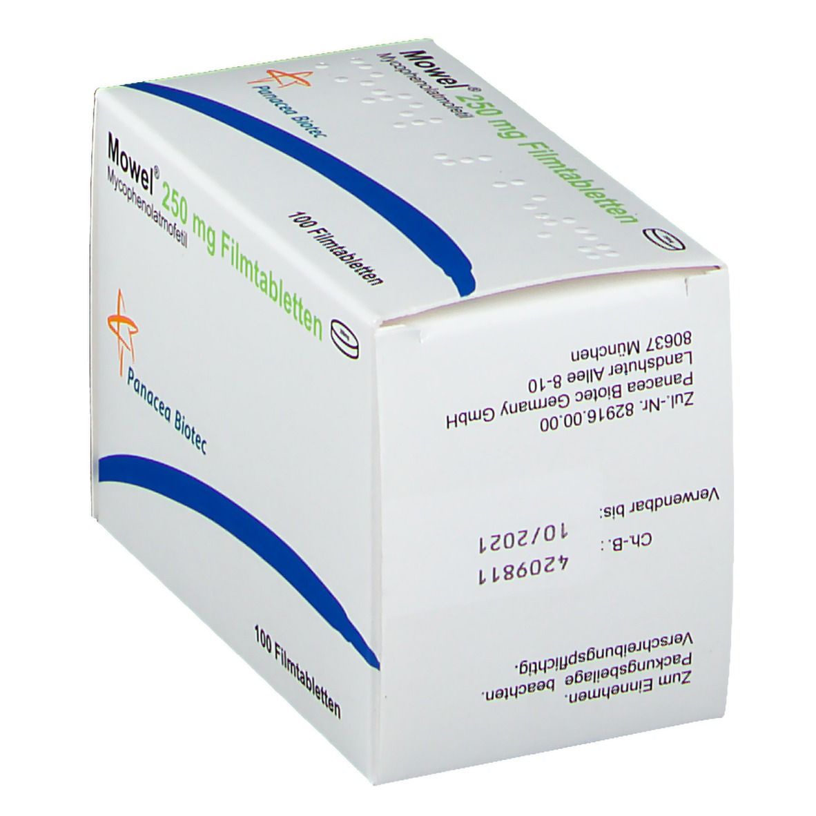 Mowel 250 mg Filmtabletten 100 St