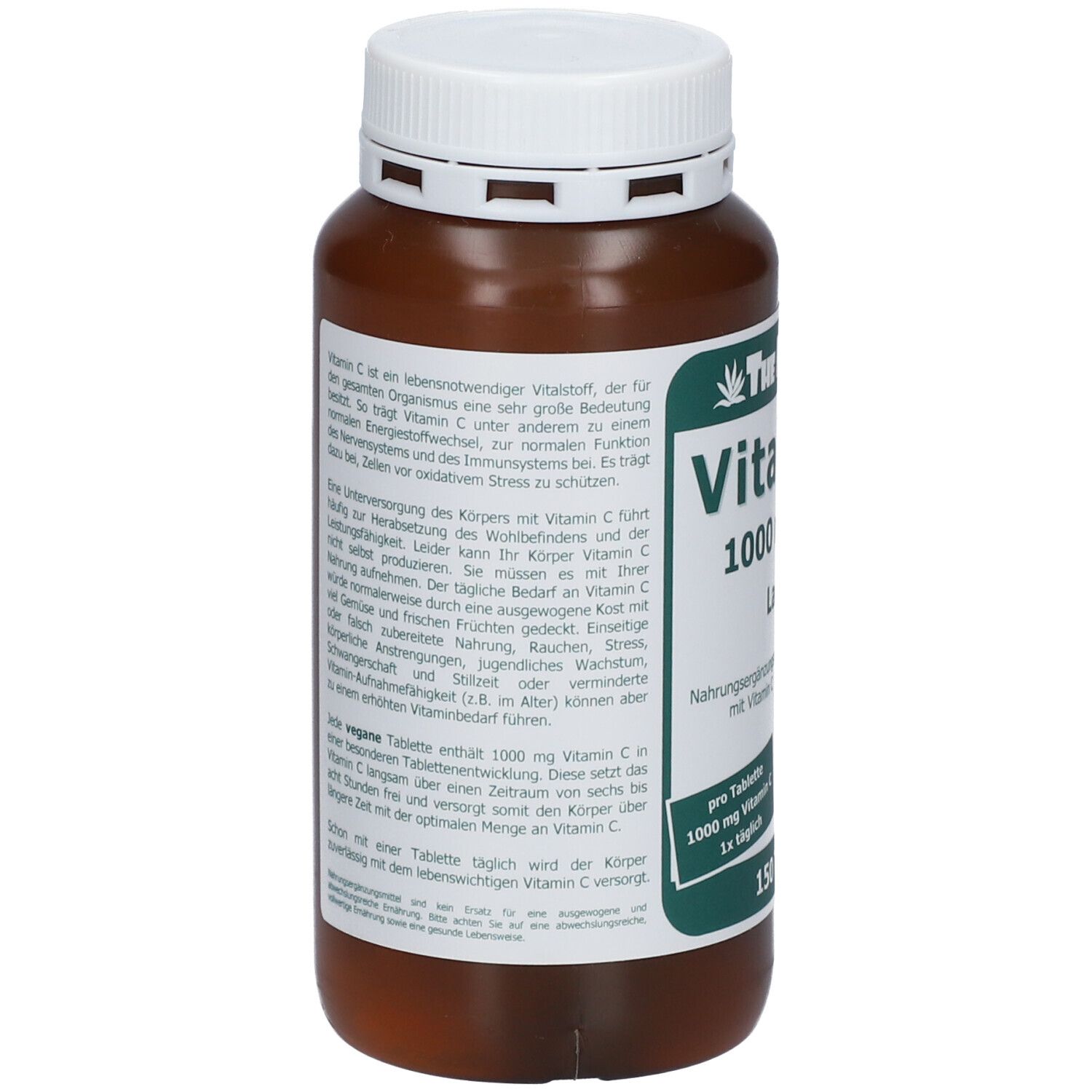 Vitamin C 1000 mg retard Langzeit Tabletten