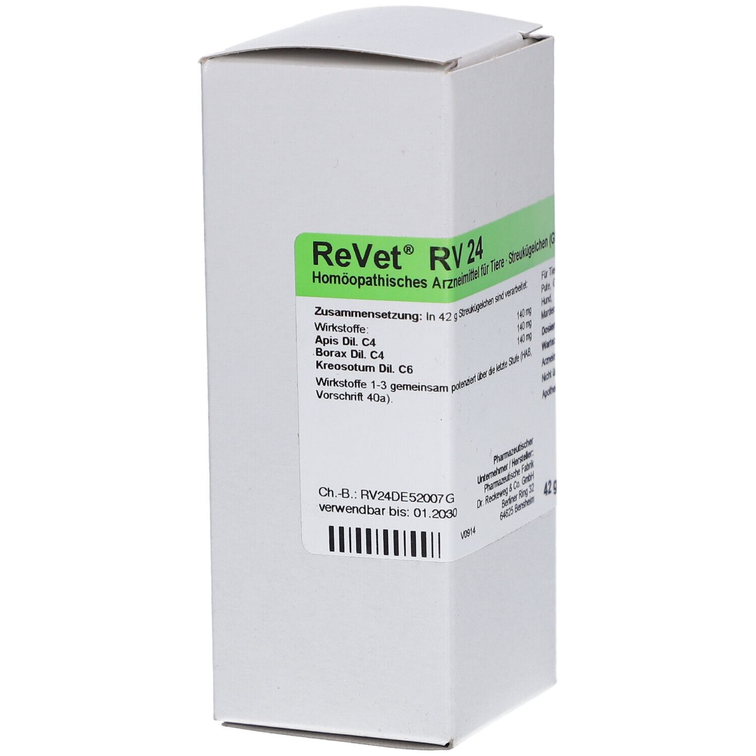 ReVet® RV 24 Globuli für Tiere