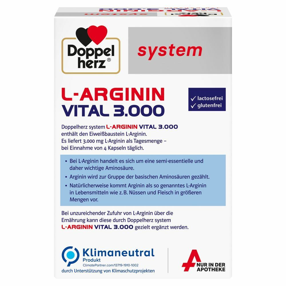 Doppelherz® system L-ARGININ VITAL 3.000