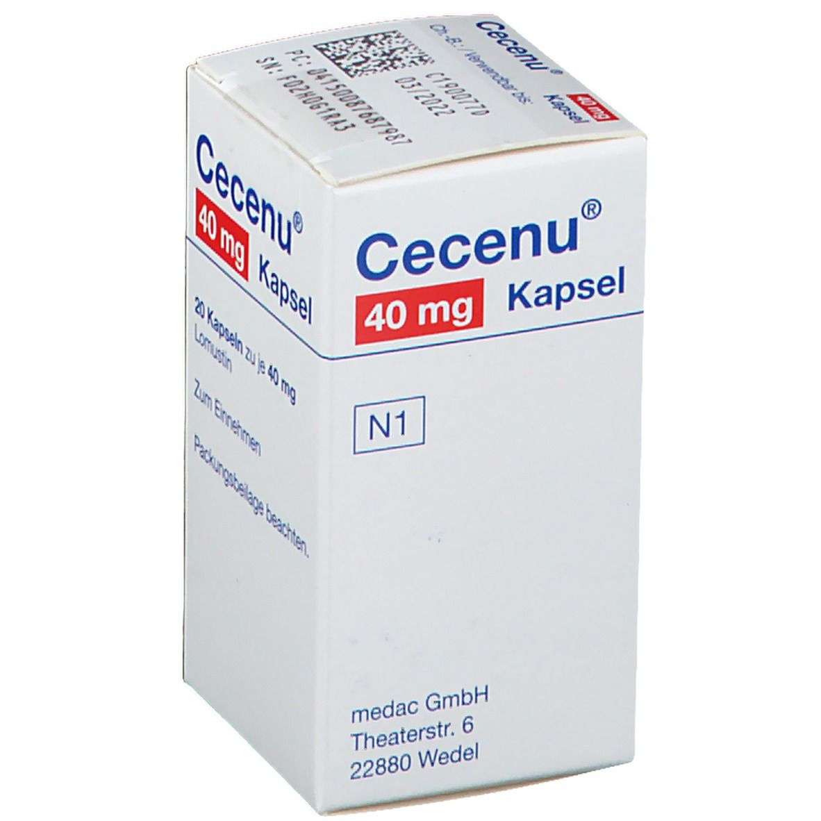 Cecenu® 40 mg