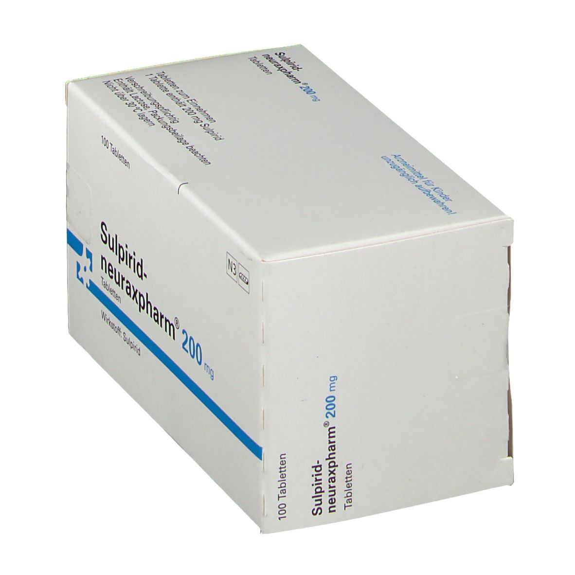 SULPIRID-neuraxpharm 200 mg Tabletten 100 St