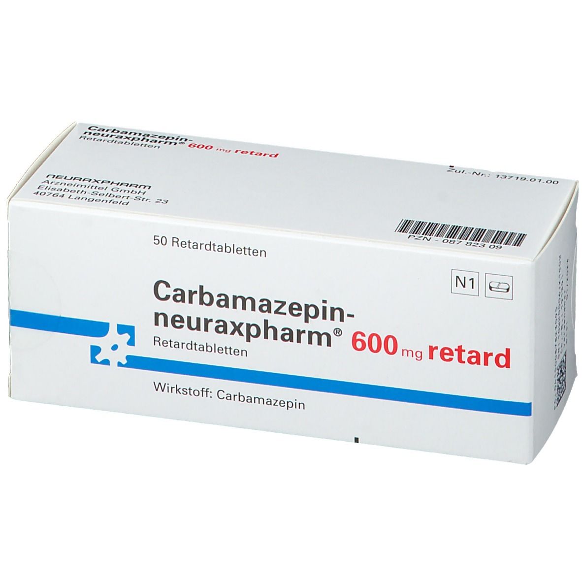 Carbamazepin-neuraxpharm® 600 mg retard